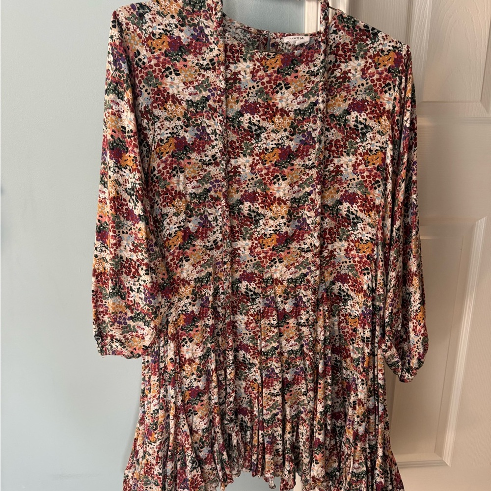 VICI Fall Floral Dress